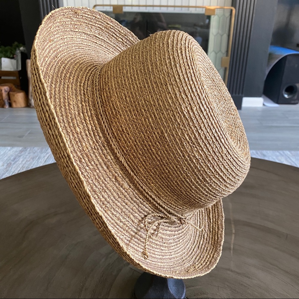- Helen Kaminaki Raffia Straw Hat